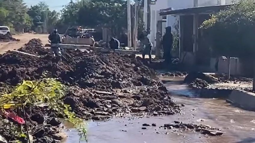 Fuga dejan sin el servicio de agua potable a parte del municipio de Huatabampo