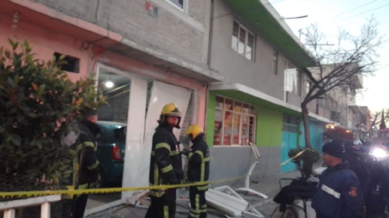 Explosión en vivienda de Neza