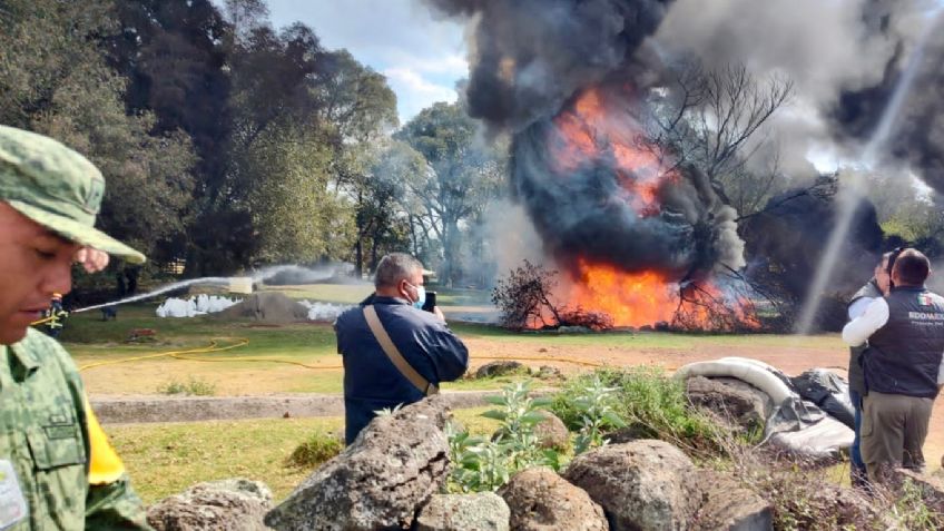 Pozos contaminados en manantial de Mexicaltongo; Autoridades trabajan en recuperarlos