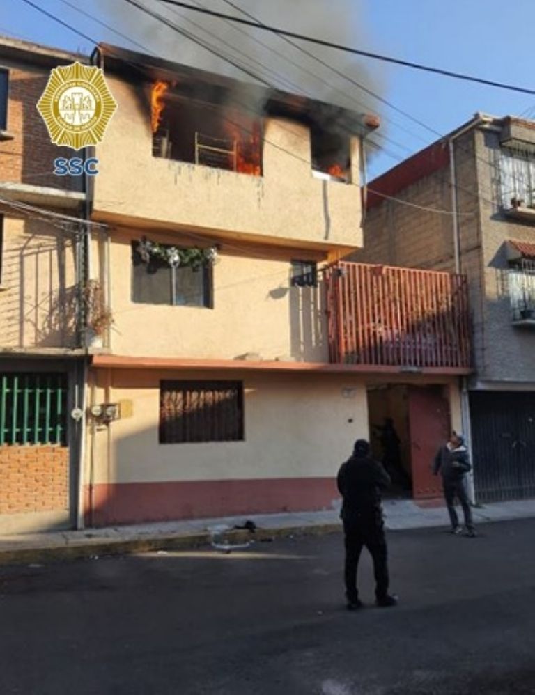 Incendio en la Ciudad de México