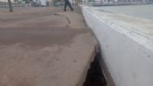 Foto ilustrativa de la nota titulada Malecón de Guaymas presenta 'hundimientos'; autoridades no atienden