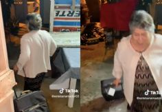 Foto ilustrativa de nota VIDEO: Ritual de año nuevo sale mal para una mujer; disparos la orillan a regresar con todo y maletas