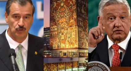 De no creer: Vicente Fox arremete contra la UNAM; AMLO también emite críticas en 'La Mañanera'