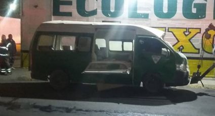 Estado de México: Transporte público con pasajeros carga gas; el tanque explota y deja dos heridos