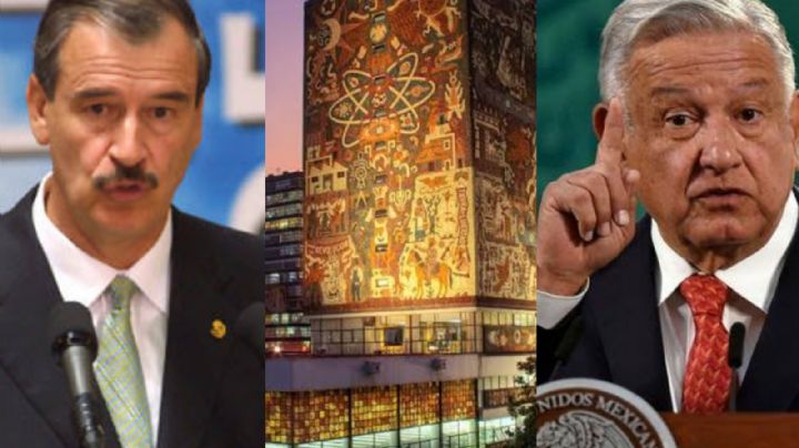 De no creer: Vicente Fox arremete contra la UNAM; AMLO también emite críticas en 'La Mañanera'