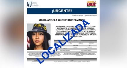 A tres días de su desaparición, localizan sana y salva a María Ángela en CDMX