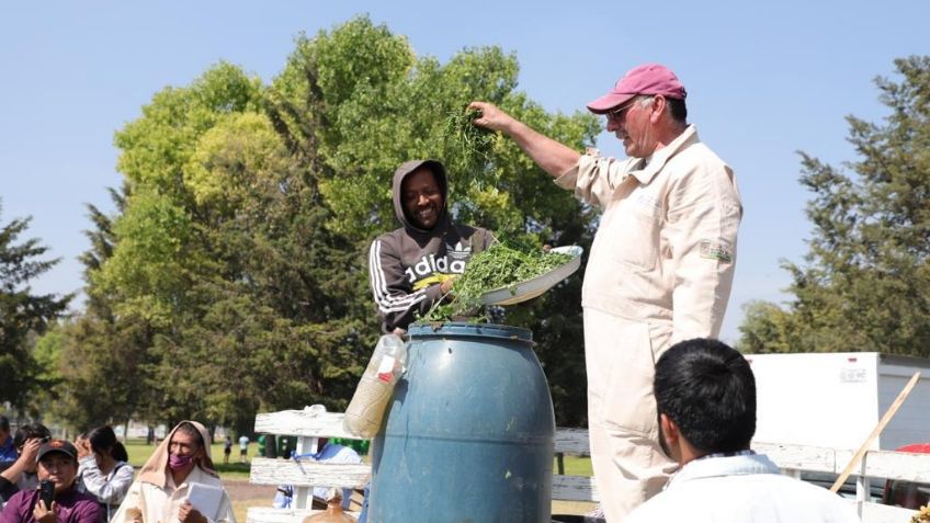 Con este programa capacitan a productores del campo en Tecámac, Estado de México
