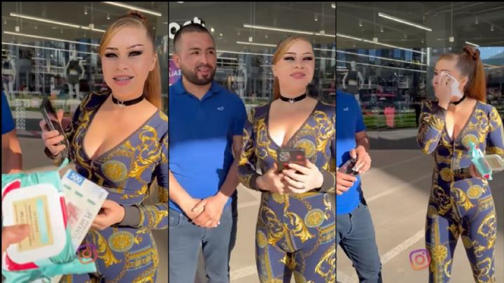 Mujer se desmaquilla frente a su novio por dinero; al finalizar él reacciona de inesperadamente