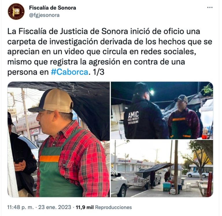 Fiscalía Sonora 