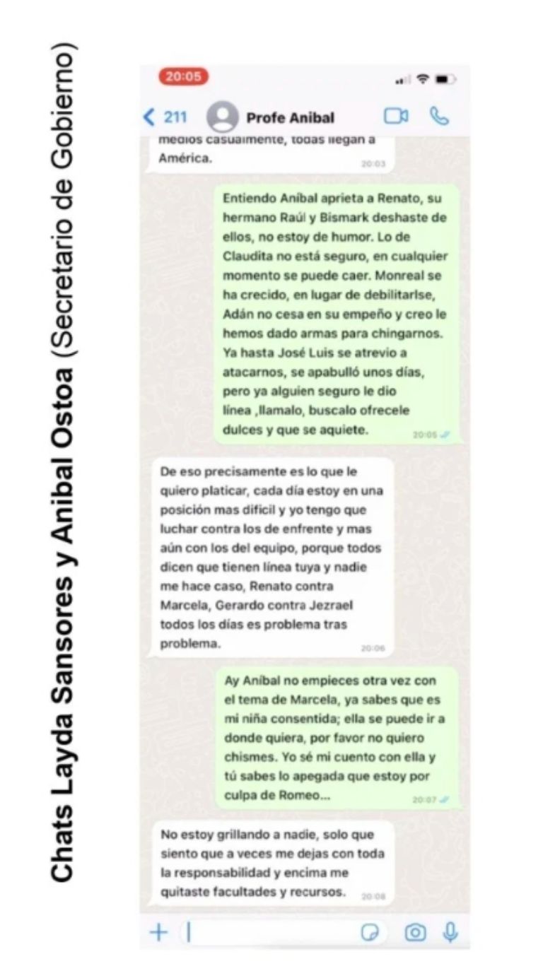 Conversación WhatsApp