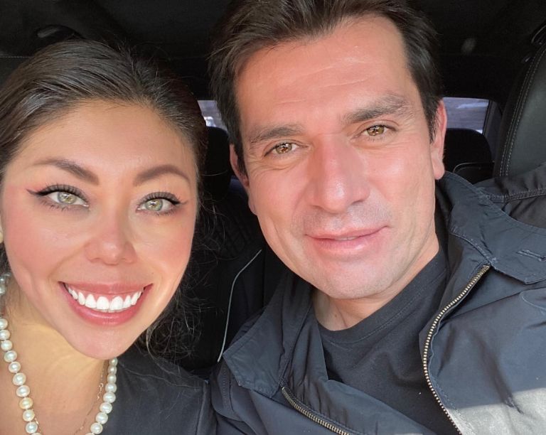 Jorge Salinas y la nutrióloga