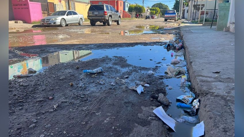 En la Primero de Mayo quieren una solución a las aguas negras que invaden la colonia