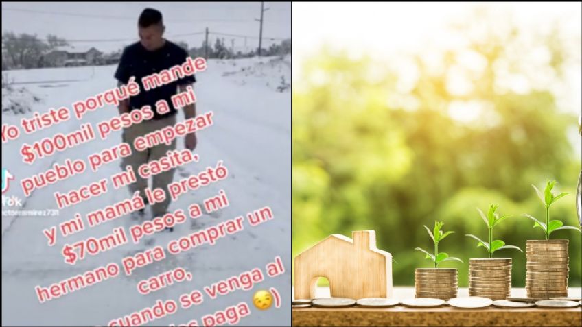 Hombre le envía dinero a su madre desde EU para su casa y ella se lo gasta en algo inesperado