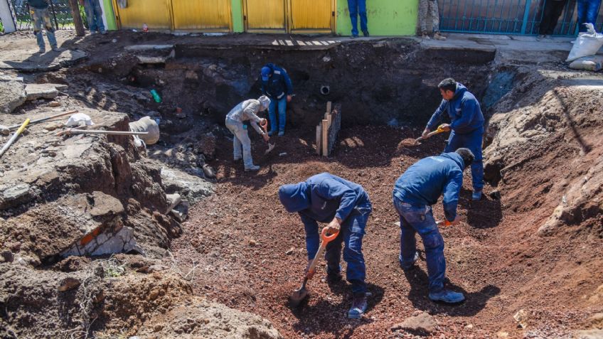 Regresa el Agua al Estado de México: Reparan mega fuga en colonia de Ecatepec