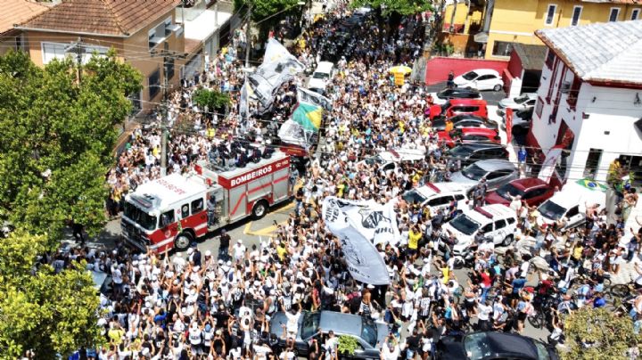 Termina el funeral de Pelé: Miles de personas dieron el último adiós al astro brasileño
