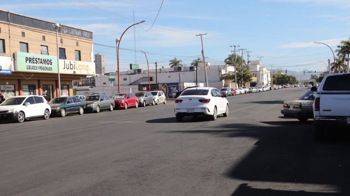 Abren calles que permanecían cerradas por recarpeteo; siguen los trabajos en Ciudad Obregón