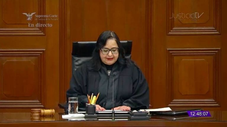 En la imagen, la ministra presidenta Norma Lucía Piña. Foto: Internet