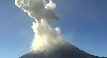 VIDEO: Popocatépetl registra fuertes explosiones; Sedena investiga al youtuber que llegó al cráter