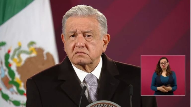AMLO presenta resumen del juicio de Genaro García Luna. Foto: Twitter