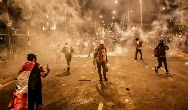 Protestas en Perú 