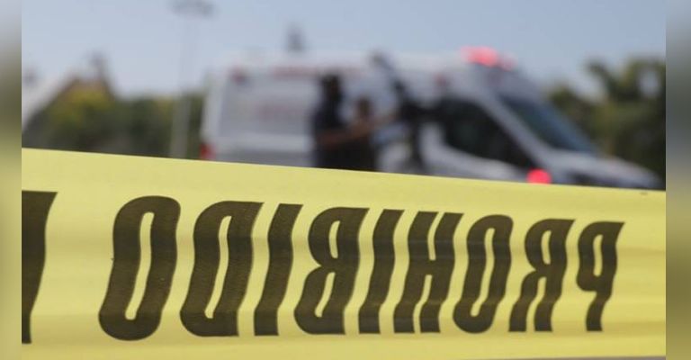 Acordonan el sitio del crimen