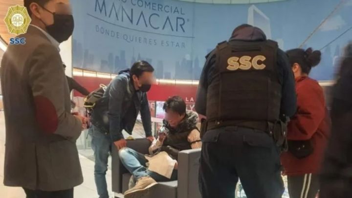 Joven con esquizofrenia intenta suicidarse en la Plaza Manacar y oficiales lo rescatan