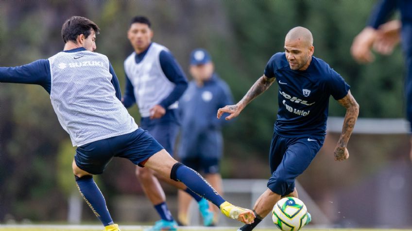 Dani Alves es baja de Pumas para el juego ante Santos Laguna ¿Cuál es el motivo?