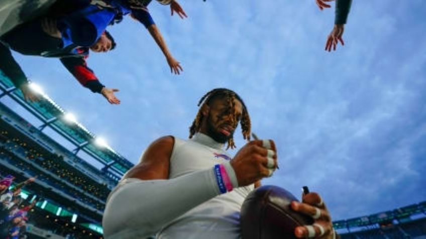 Damar Hamlin muestra una leve mejoría, aunque se mantiene en cuidados intensivos