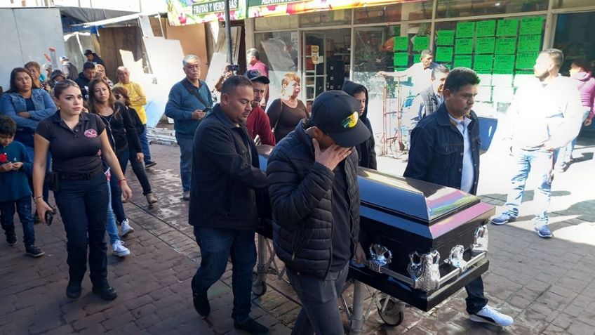 'Nacho' Arrellano es despedido en su segunda casa, el mercado municipal de Guaymas