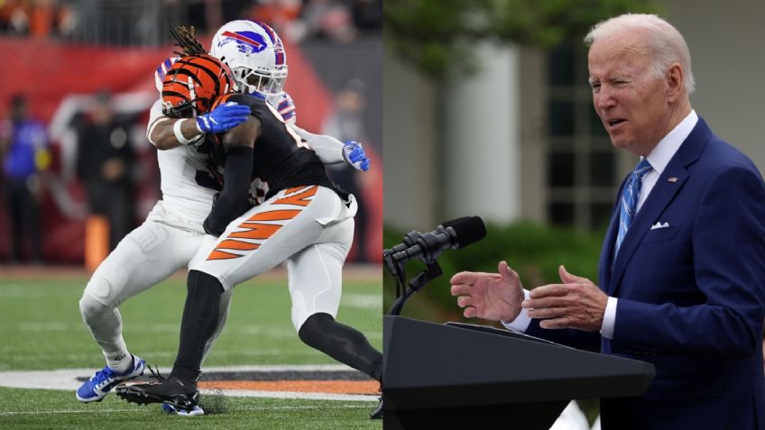 NFL: Biden habla con padres de Damar Hamlin, jugador de Buffalo en estado crítico tras golpe