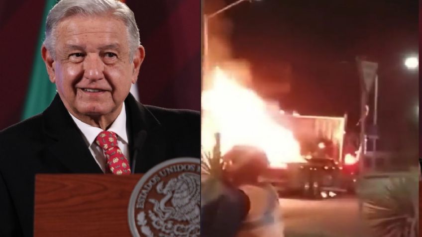 'Mañanera': Esto dijo AMLO sobre las balaceras, 'narcobloqueos' y violencia en Culiacán hoy