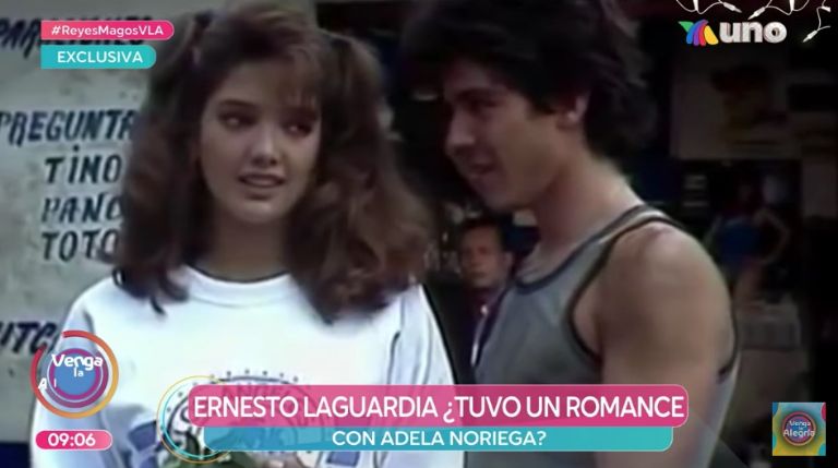 Adela Noriega y Ernesto Laguardia