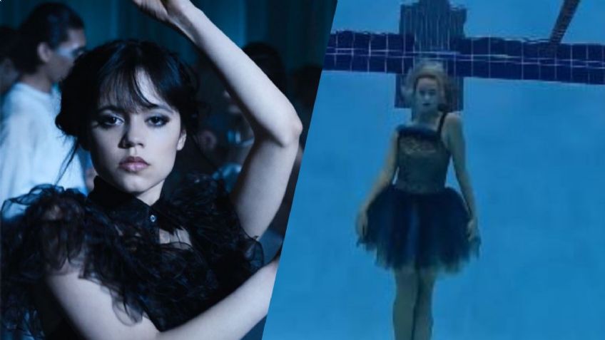 VIDEO: La nadadora Kristina Makushenko sorprende con baile de Merlina bajo el agua