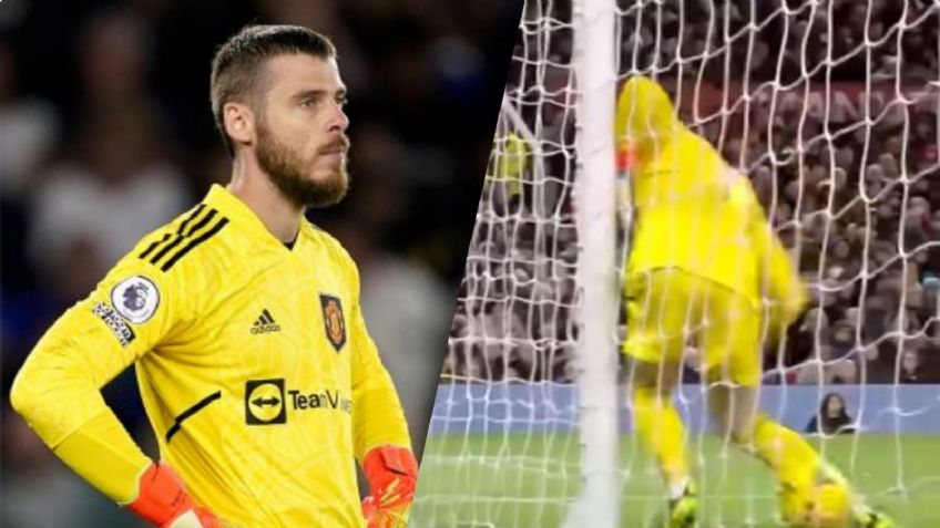 VIDEO: El increíble oso de De Gea en el juego del Manchester United ante Everton