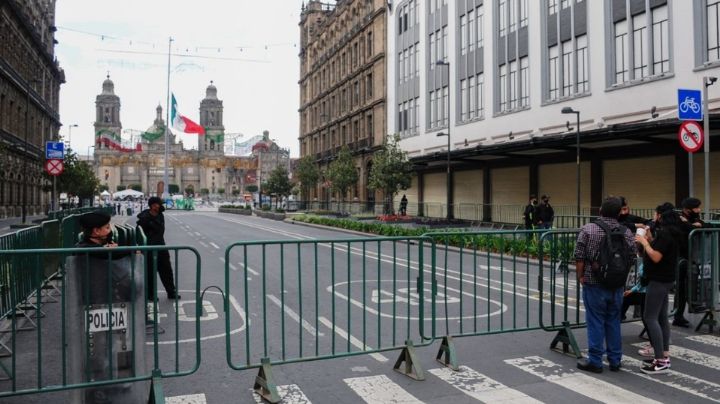 Por visita de Joe Biden implementan operativo especial en el Centro Histórico de la CDMX