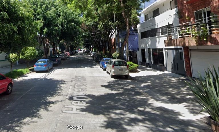 Calle Heriberto Frías en la Del Valle