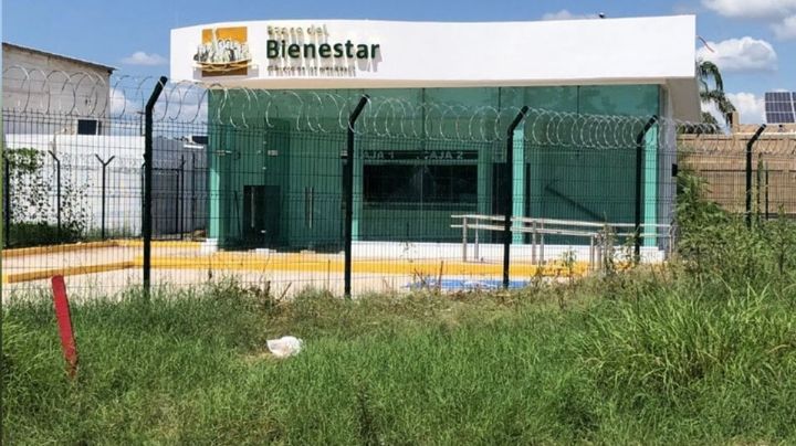 A un año de su construcción, Banco del Bienestar en Navojoa continúa en el olvido