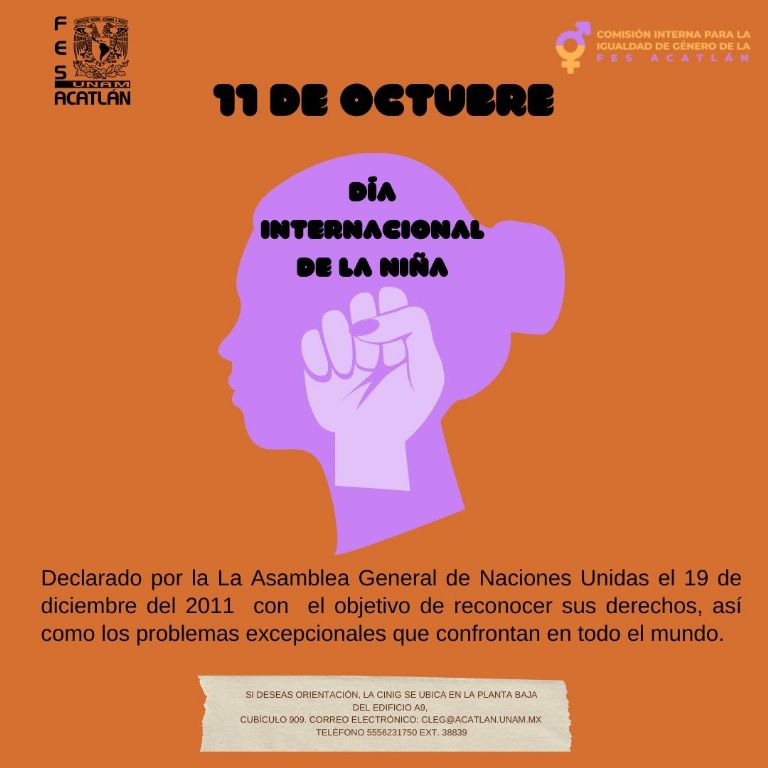 Día Internacional de la Niña 2023