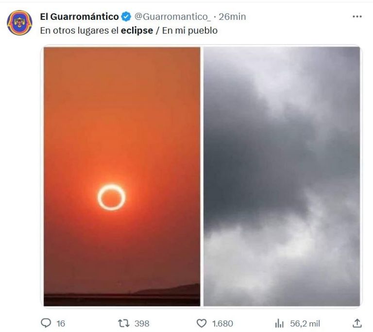 MEMES del Eclipse solar en México