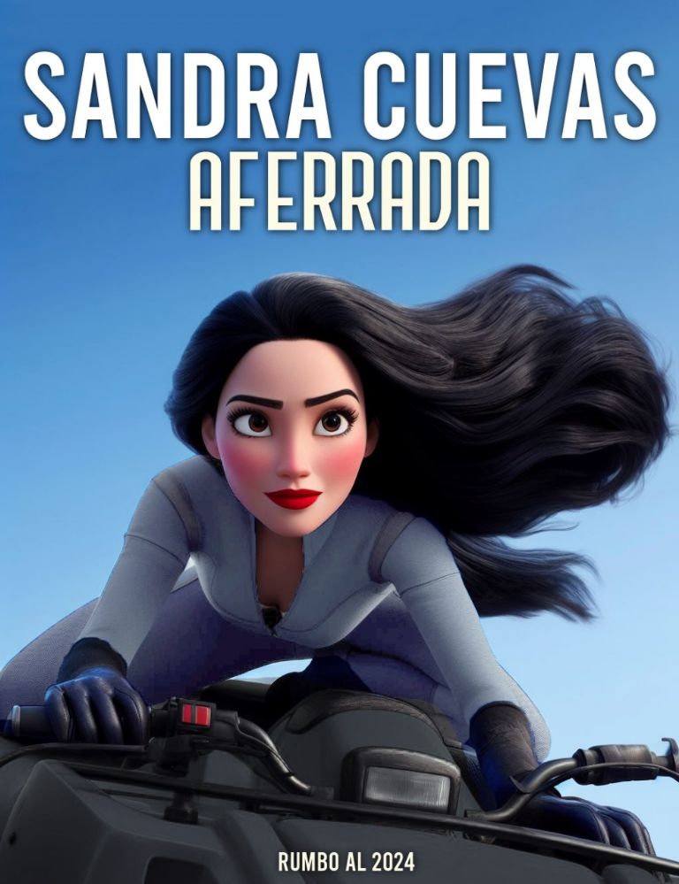 Sandra Cuevas estrena propaganda