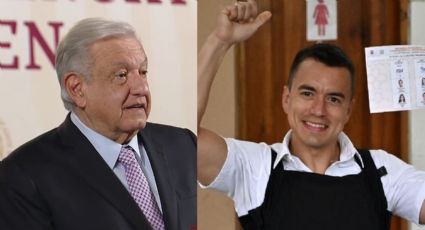 AMLO celebra triunfo del empresario Daniel Noboa, futuro presidente interino de Ecuador