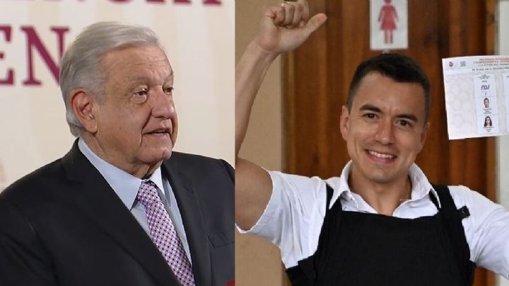 AMLO celebra triunfo del empresario Daniel Noboa, futuro presidente interino de Ecuador