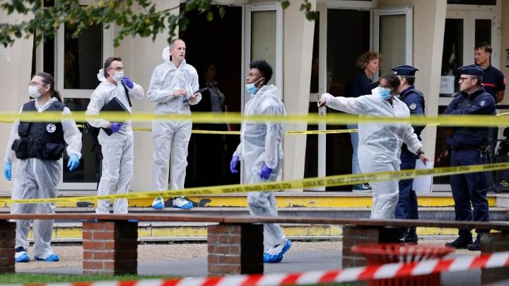 A 3 días del asesinato de un profesor, evacúan escuela francesa por amenaza de bomba