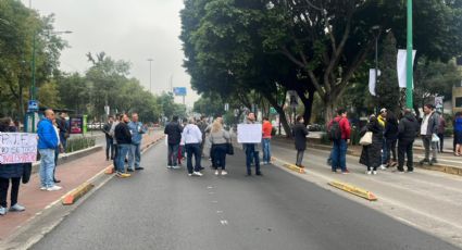 Tráfico en CDMX: Trabajadores de la Suprema Corte realizan marchas y bloqueos este martes