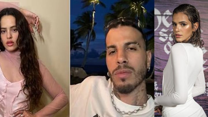 ¿Ya olvidó a Rosalía? Rauw Alejandro es captado en cita con Bruna Marquezine, ex de Neymar