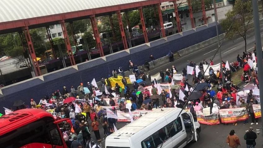 Tráfico en CDMX: Se espera caos por marchas y bloqueos este 18 de abril en la capital