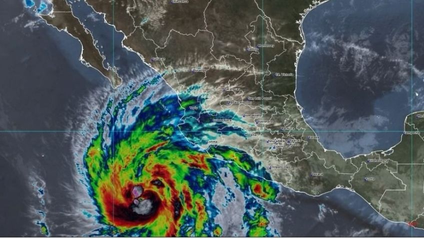 Clima en México hoy 19 de octubre: Huracán Norma ya es categoría 4; esta es la trayectoria