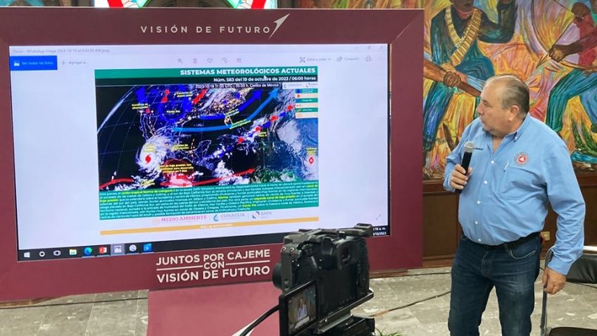 Municipios del sur de Sonora se encuentran en alerta azul por el huracán 'Norma'