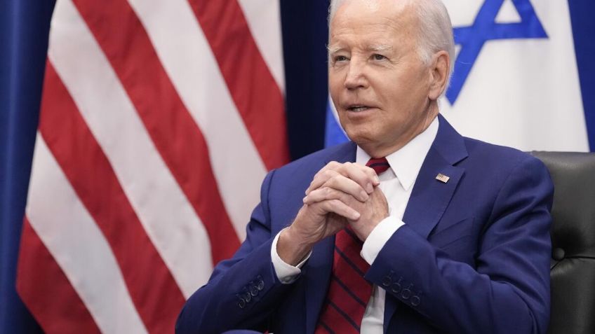 Joe Biden pide al Congreso estadounidense 105 mil millones de dólares; compraría armas para Israel