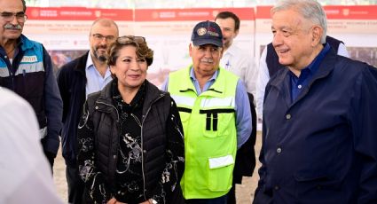 Delfina Gómez destaca avances del Tren 'El Insurgente' y agradece a AMLO por construcción